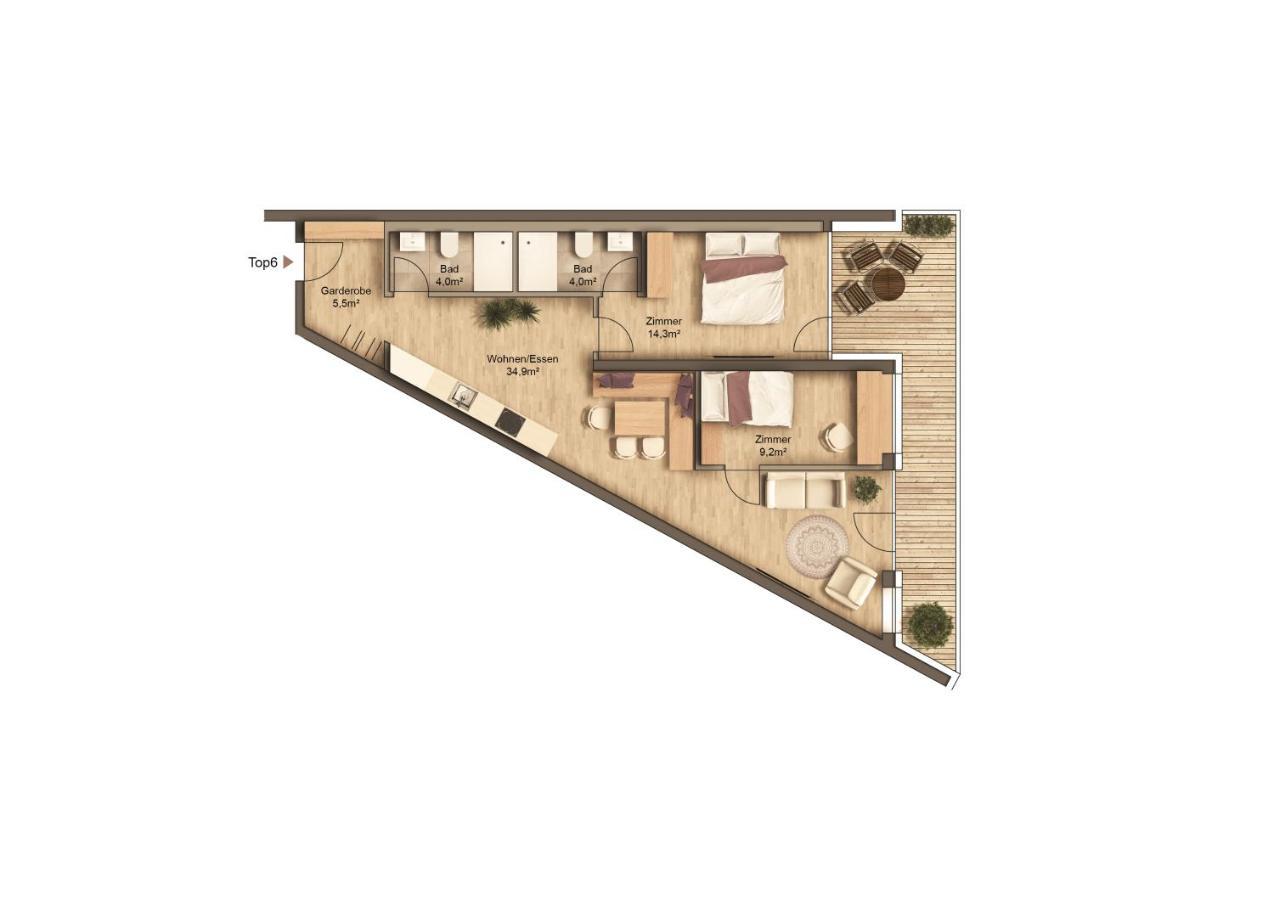 Panorama Residence Moesern 제펠드 인 티롤 외부 사진